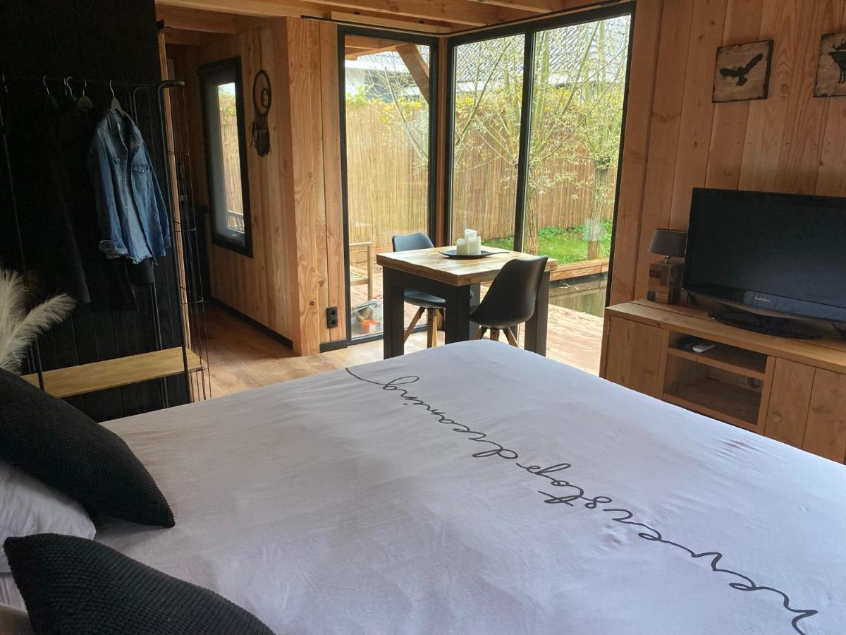Casa Aan De Plas, B&B Met Sauna En Hottub Of Jacuzzi Nieuwkoop エクステリア 写真