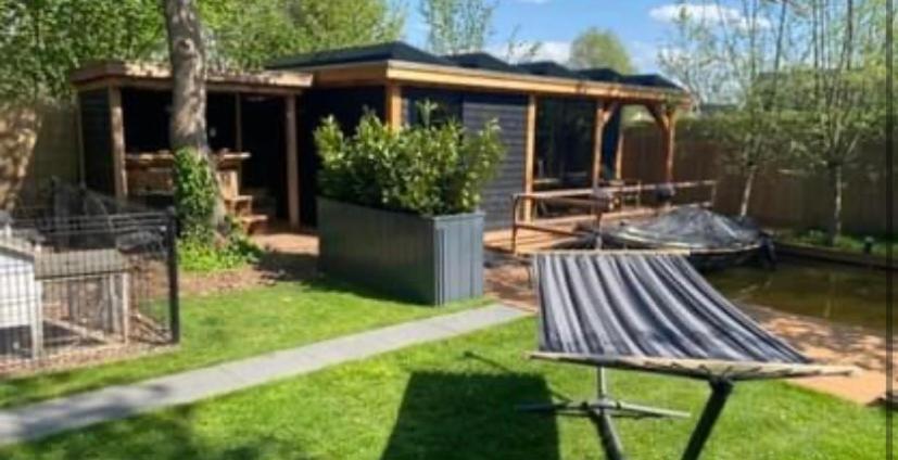 Casa Aan De Plas, B&B Met Sauna En Hottub Of Jacuzzi Nieuwkoop エクステリア 写真