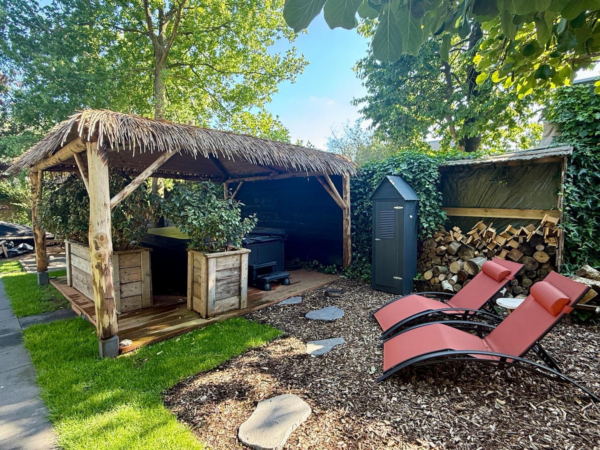 Casa Aan De Plas, B&B Met Sauna En Hottub Of Jacuzzi Nieuwkoop エクステリア 写真